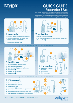 Navina Classic Quick guide