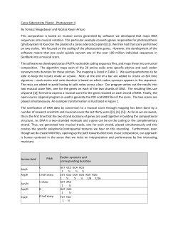 Text (Description of Sonification Method)
