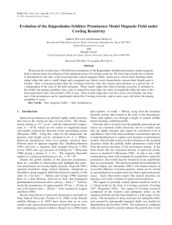 Evolution of the Kippenhahn&ndash;Schl&uml;uter Prominence Model Magnetic