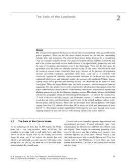 The Soils of the Lowlands