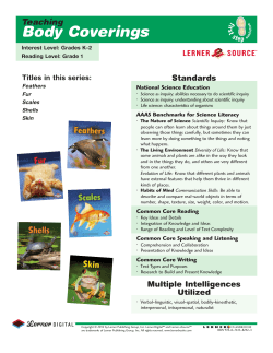 Body Coverings - Lerner Publishing