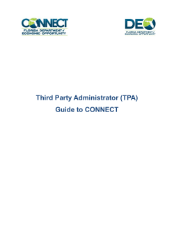 Third Party Administrator (TPA) Guide to CONNECT