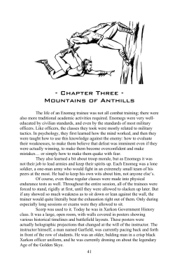 "Chapter 3: Mountains of Anthills" in PDF format!