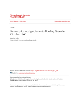 Kennedy Campaign Comes to Bowling Green in