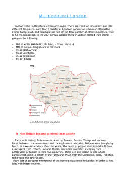 M ulticultural London