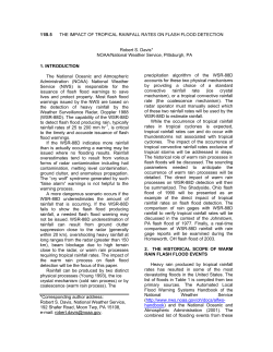 11B.5 THE IMPACT OF TROPICAL RAINFALL RATES ON FLASH