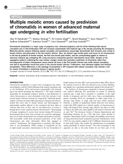 Multiple meiotic errors caused by predivision of chromatids