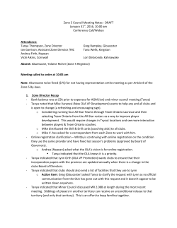 Minutes - January 31, 2016