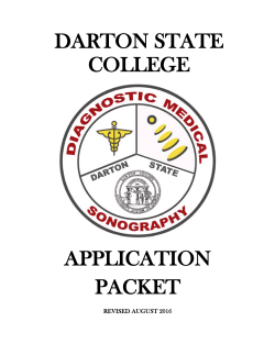 DMS Application Packet - Albany State University
