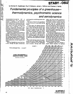 Fundamental principles of a greenhouse thermodynamics