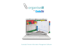 Australia`s Premier Information Management Software