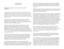 An Artist`s Atom, Kenneth Snelson