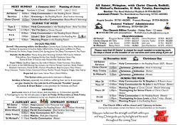All Saints`, Wrington, with Christ Church, Redhill, St Michael`s