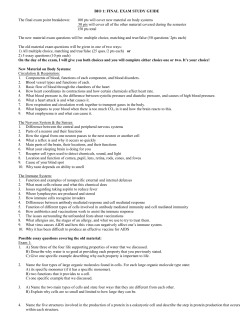 Final Exam Study Guide pdf