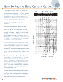 How To Read A Time-Current Curve