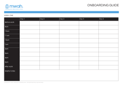 onboarding guide - mwah. making work absolutely human