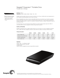 Seagate&reg; Expansion&trade; Portable Drive - Subdude-site