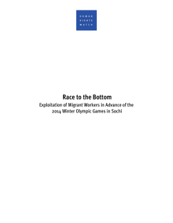 Race to the Bottom - Human Rights Watch