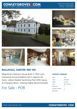 For Sale - POR - Cowley Groves