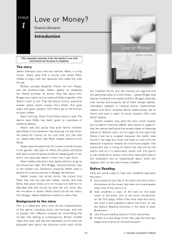 Love or Money? - Englishcenter