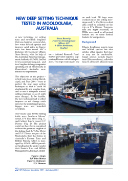 new deep setting technique tested in mooloolaba, australia