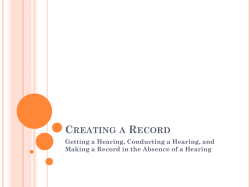 Creating a Record for Padilla Motions
