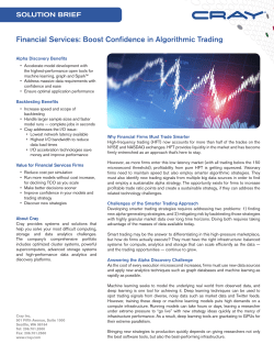 Boost Confidence in Algorithmic Trading