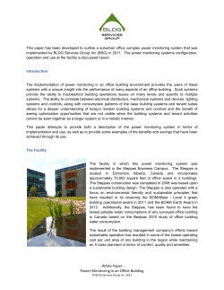 Power Monitoring - BLDG Services Group