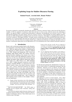 Exploiting Scope for Shallow Discourse Parsing