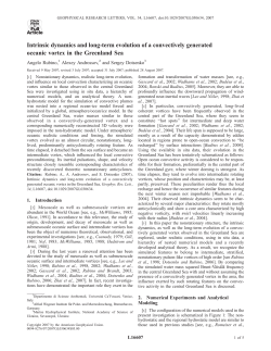 Intrinsic dynamics and long-term evolution of a