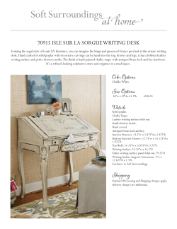 70915 isle sur la sorgue writing desk