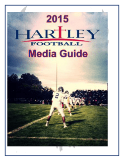 The Media Guide - Bishop Hartley High School
