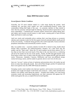 June - Kanos Capital Management