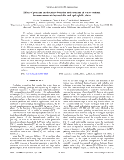 Effect of pressure on the phase behavior and structure of water
