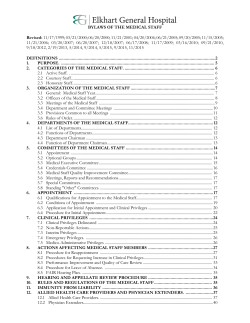 Bylaws - Beacon Health System