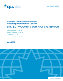 Guide to International Financial Reporting Standards