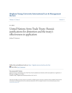 United Nations Arms Trade Treaty