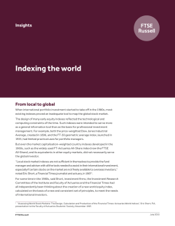 Indexing the world