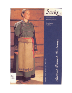 Ancient Finnish Costumes