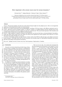 How important is the seizure onset zone for seizure dynamics?