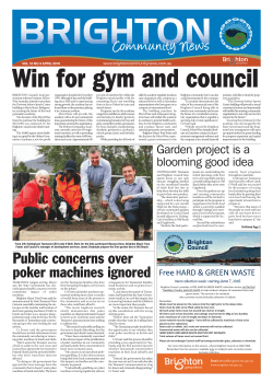 Community News - Brighton Council