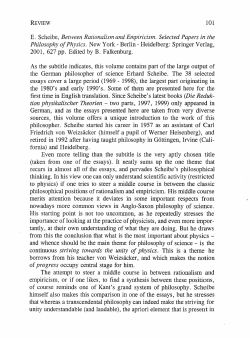 Between Rationalism and Empiricism. Selected