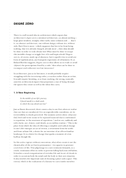 degr&eacute; z&eacute;ro