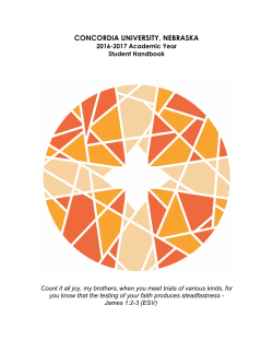 the Student Handbook