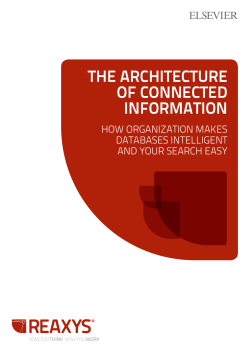 the architecture of connected information