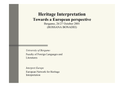 European Heritage Interpretation