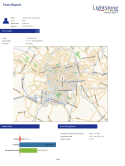 Town Report - Lightstone