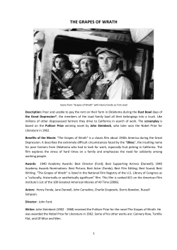 the grapes of wrath