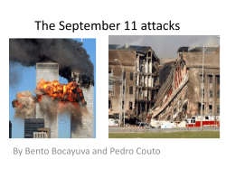 The September 11 attacks