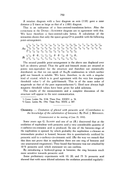 Oxidation of phenol with peracetic acid. (Contribution to the